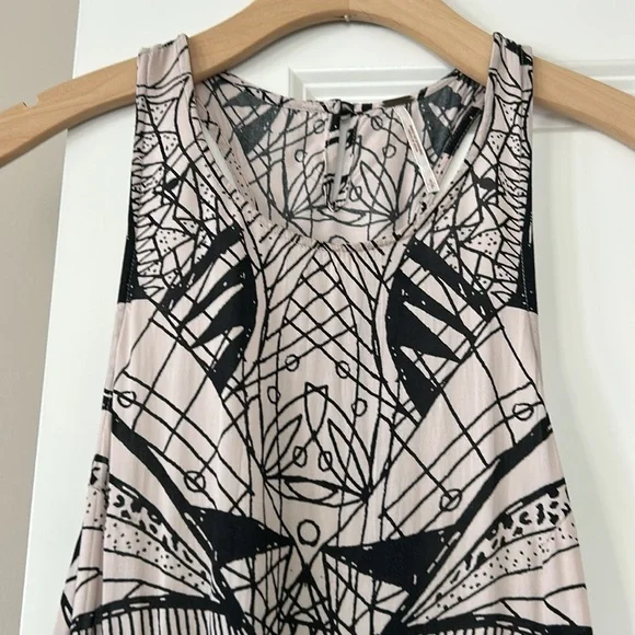 Free People La Mar Hi Lo Maxi Racerback Dress w Pockets OVERSIZE Small - Picture 8 of 14